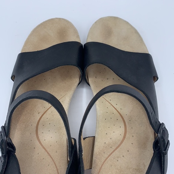 Dansko Tasha Leather Ankle Strap Sandals Comfort - Picture 4 of 10